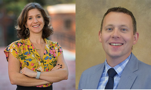 Dr. Luke Rapa and Shanna Hirsch