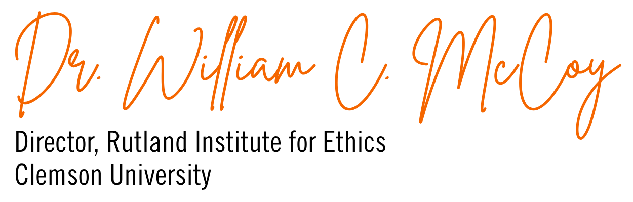 Signature of Director, Dr. William C. McCoy
