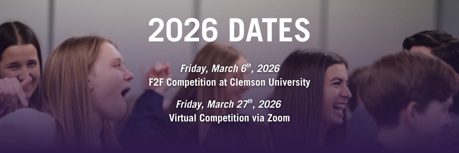 2026 HSECC Dates