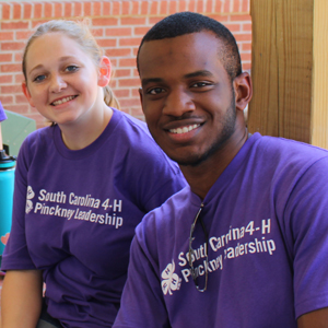 pickney leadership participants smiling at the camera