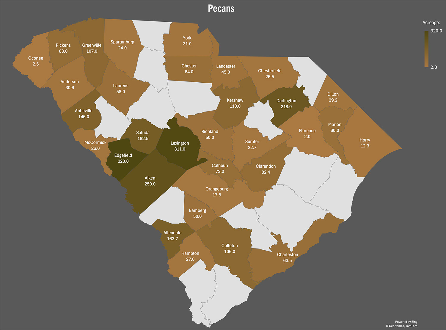 pecans map