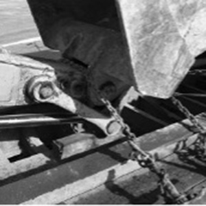cargo being restrained by tiedowns