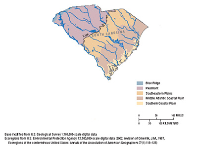 sc ecological regions