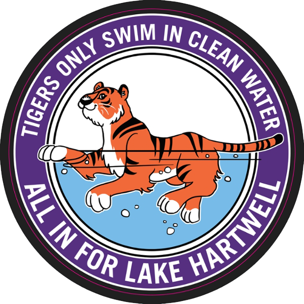 tigers only swim in clean water all in for lake hartwell