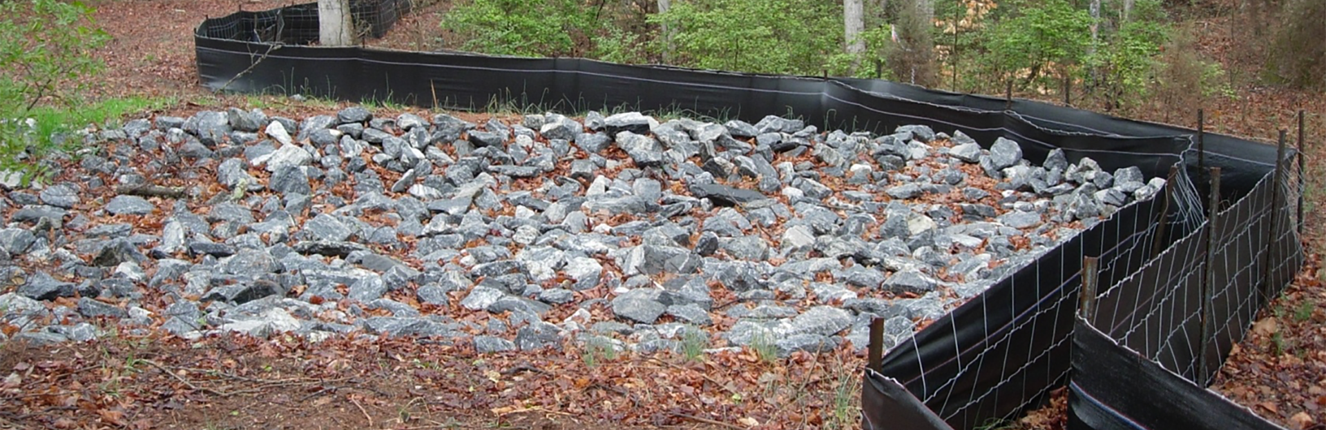 silt fence installation