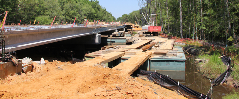 bridge under construction