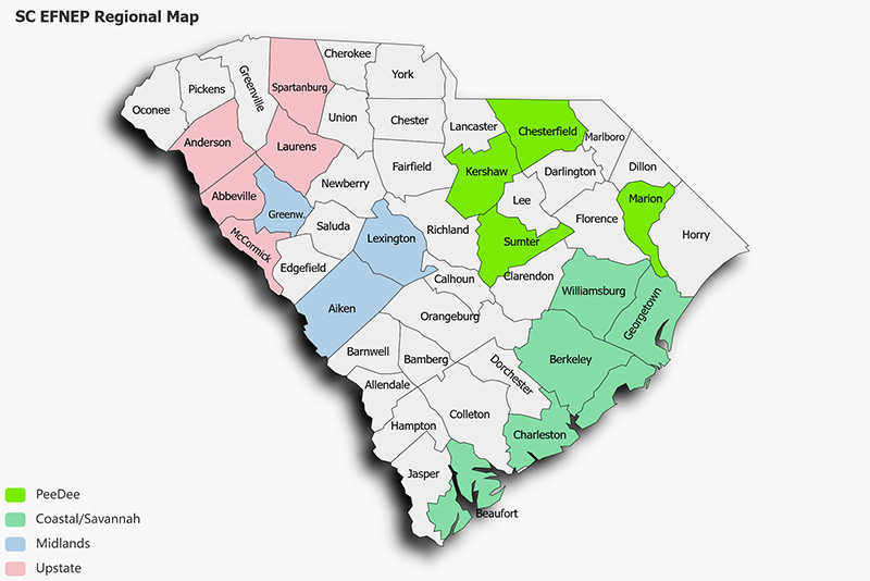 efnep regional map