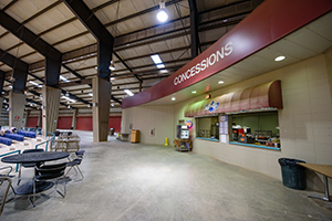 main arena concession area