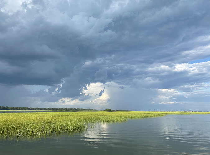 beautiful waterway in lowcountry