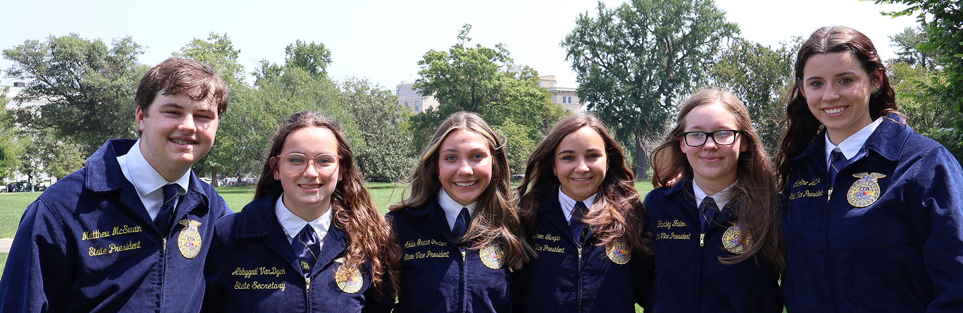 group photo of ffa officers 