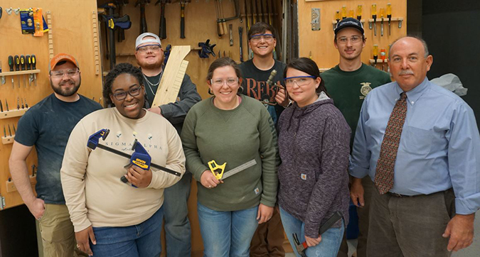 student teachers in boot camp