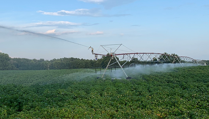 center pivot irrigation system