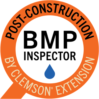 post construction bmp inspector by clemson extension