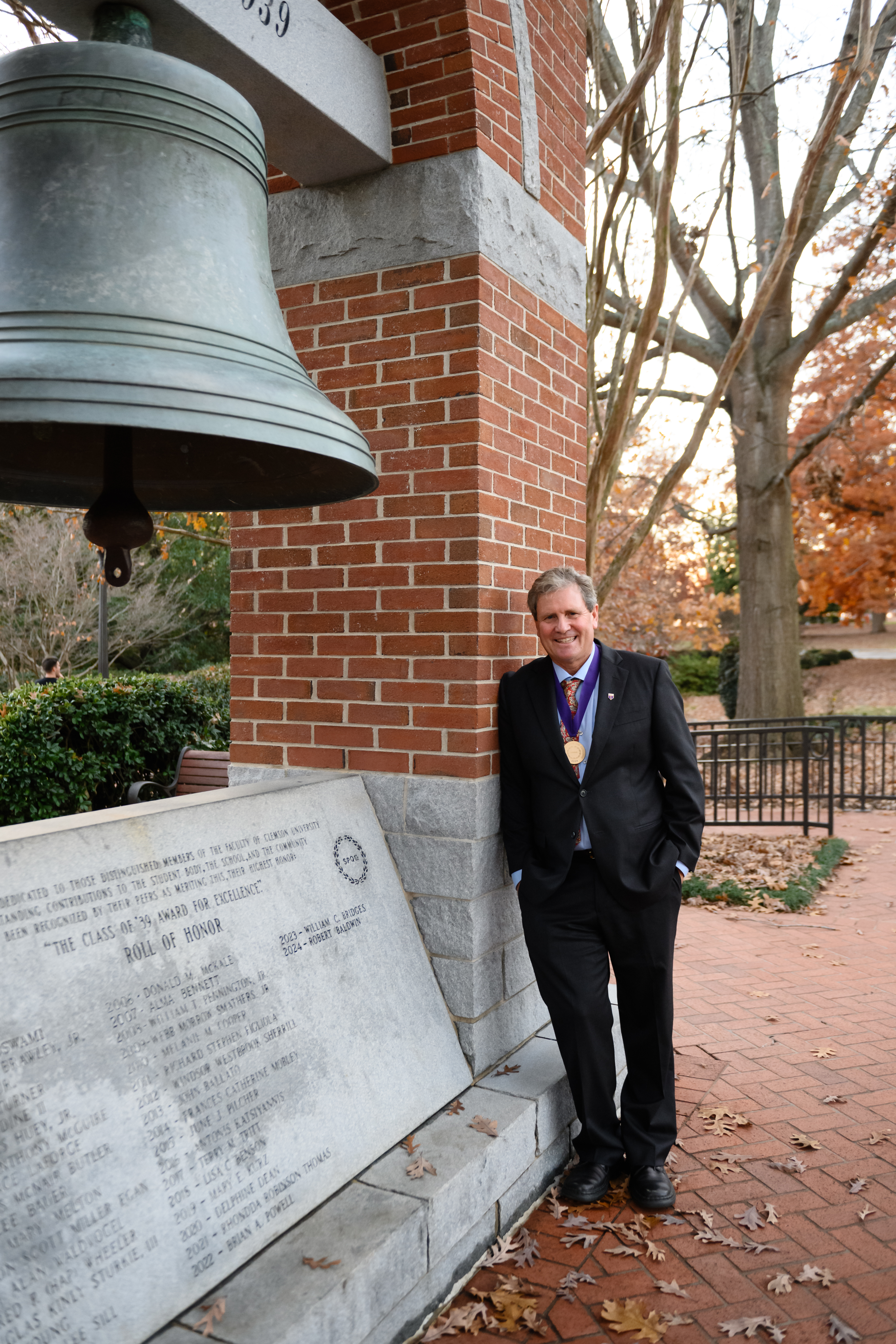 Robert F. Baldwin - Bell Tower Ceremony