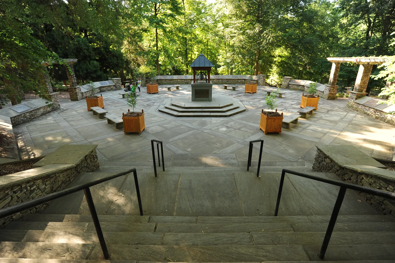 Class of 39 bell in main entrance of the Heritage Garden