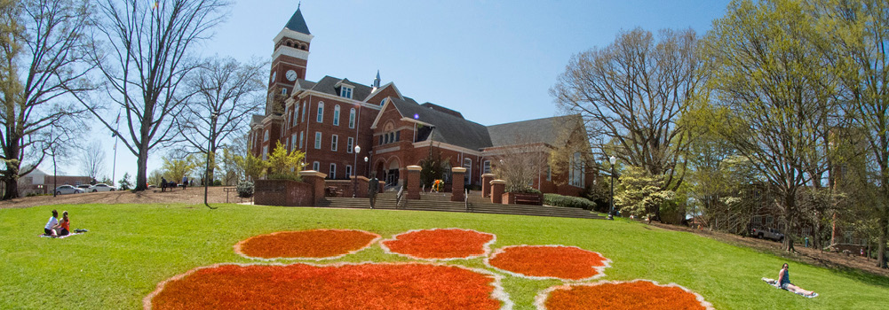 Tillman Hall at Clemson University, Clemson South Carolina