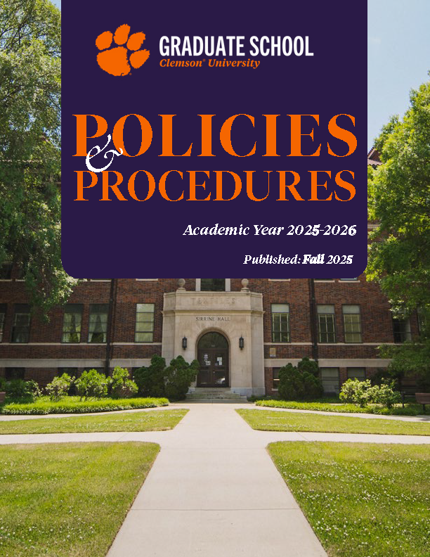 policy handbook fall 2025 cover