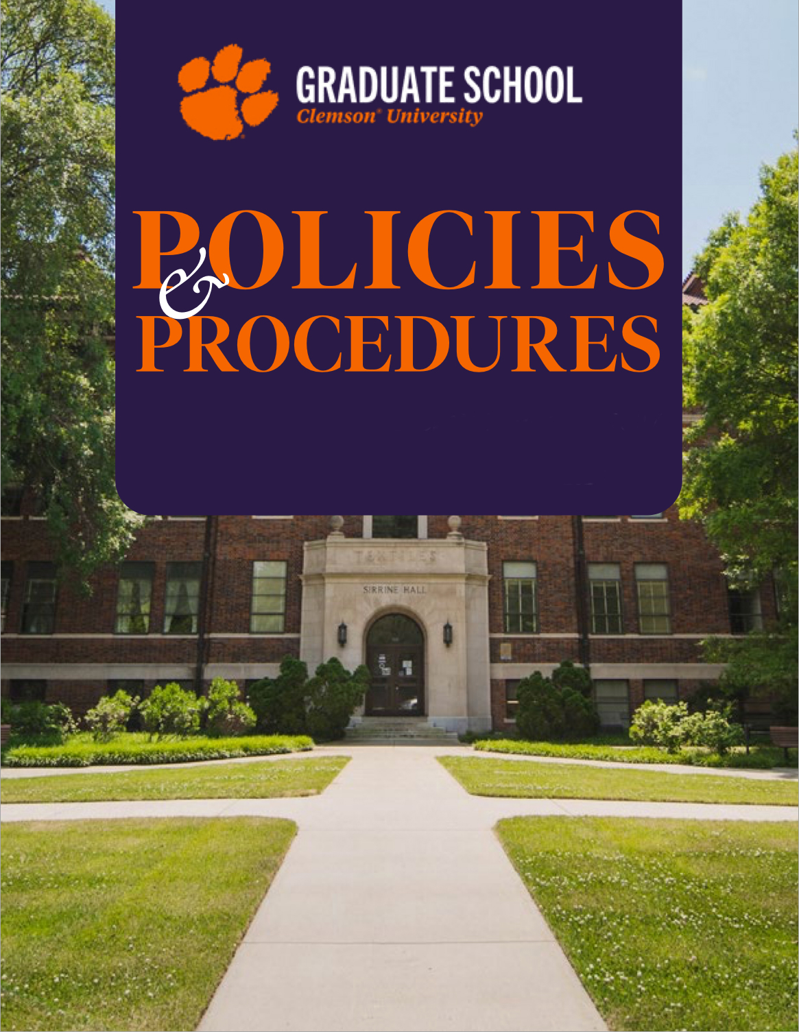 policy handbook fall 2025 cover