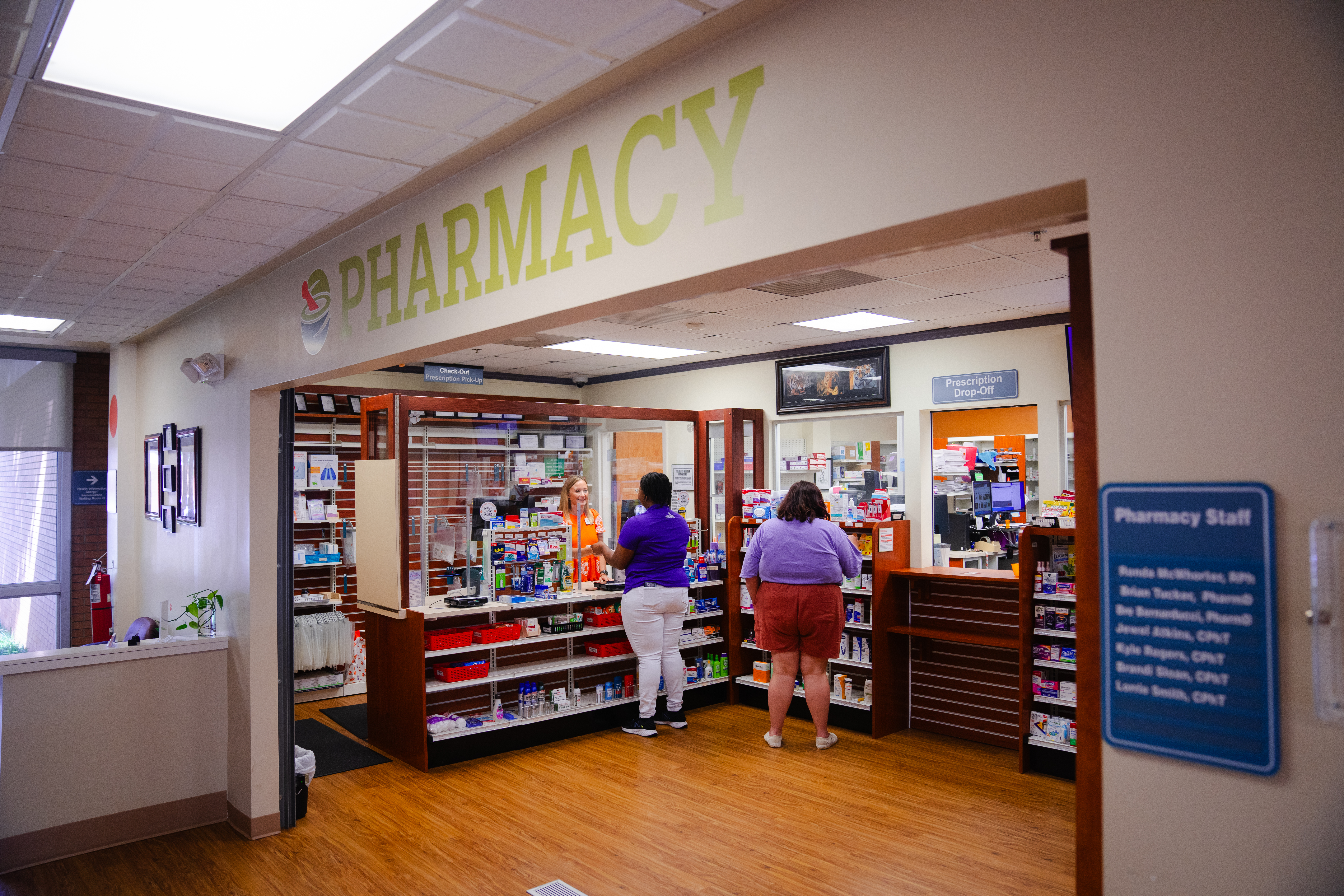 An image of the pharmacy on campus