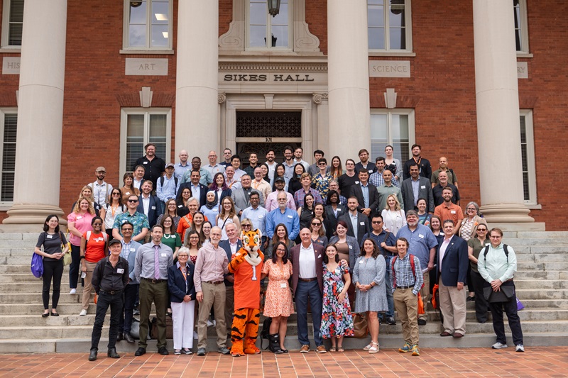 Group photo of New Faculty Orientation at Clemson 2024