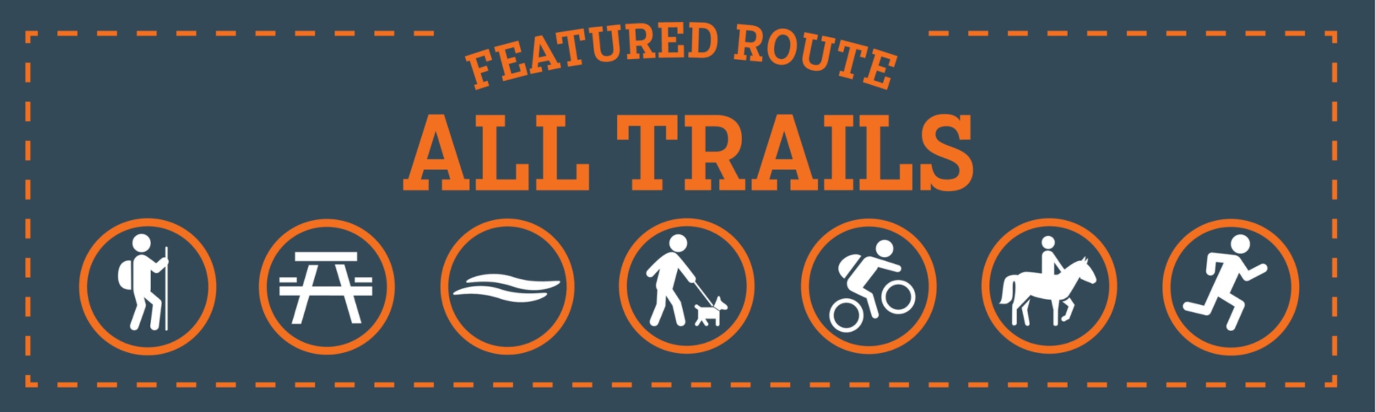 graphic advertising all featured trails 