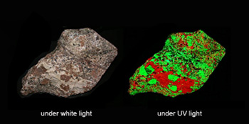 fluorescent minerals