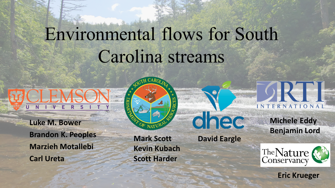Bower - Environmental Flows for South Carolina