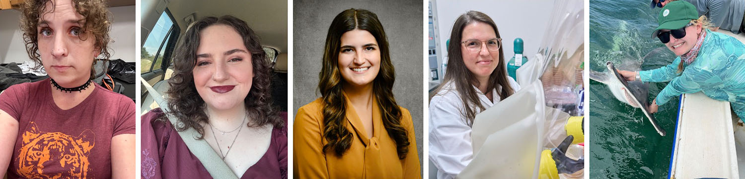A composite of five headshots: Tara Cronin, Abagail Goff, Rose Serradimigni, Sophie Millard, Paige Powell.