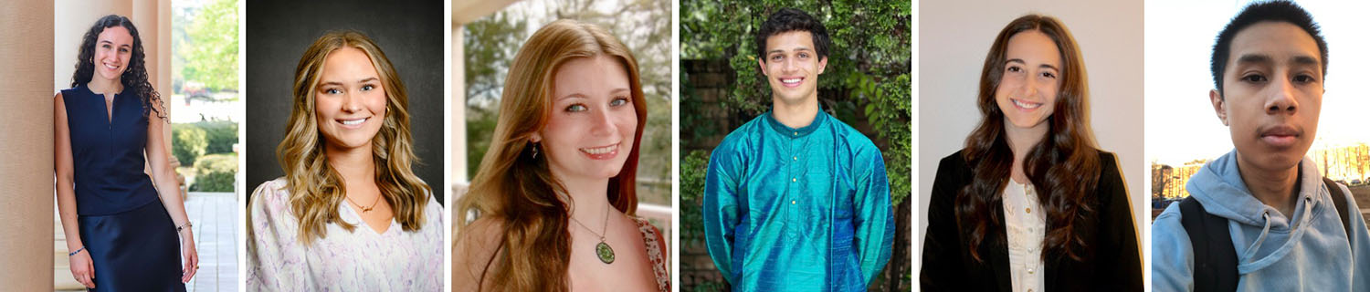 Composite image of six headshots.
