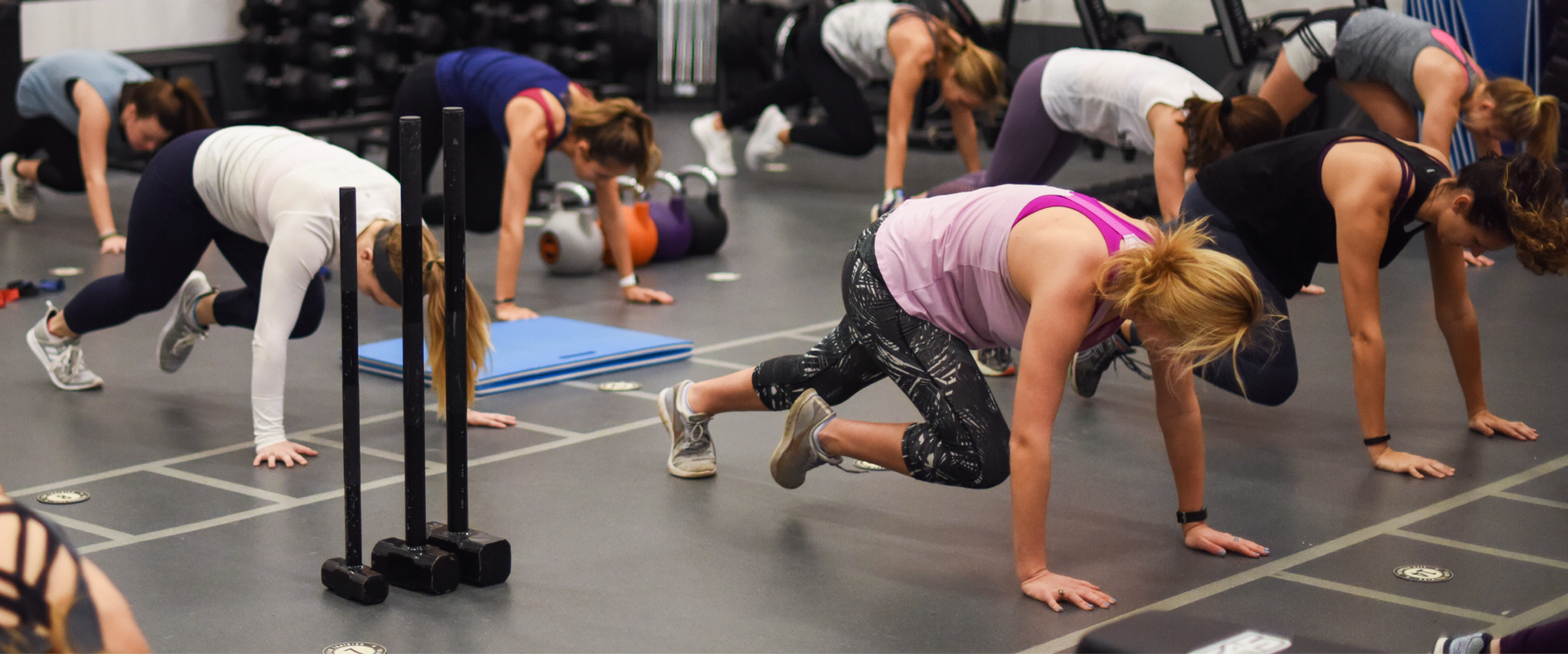 Clemson Students at Swann Fitness Center, Clemson University.