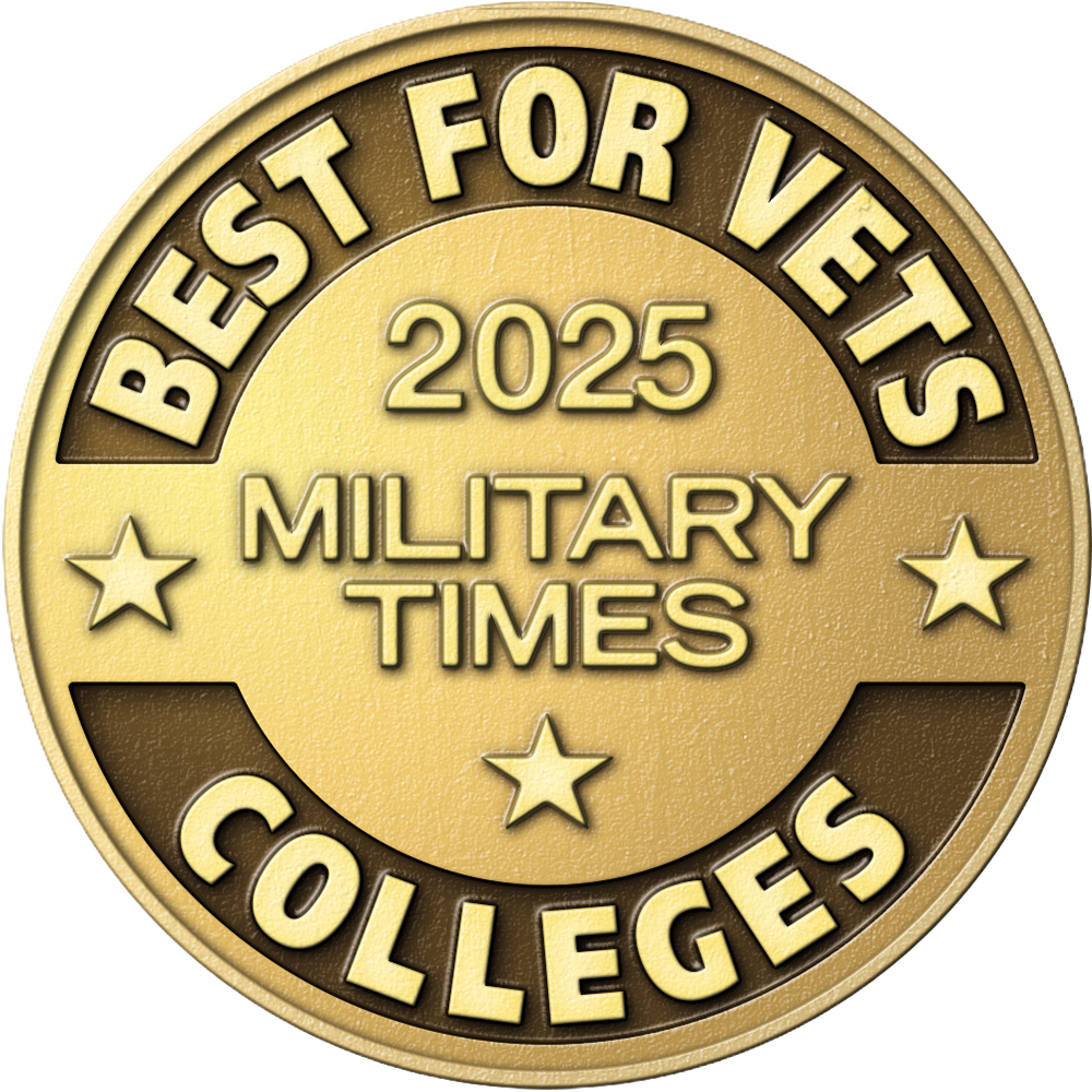 Best for Vets College, 2025 awarded by Military Times