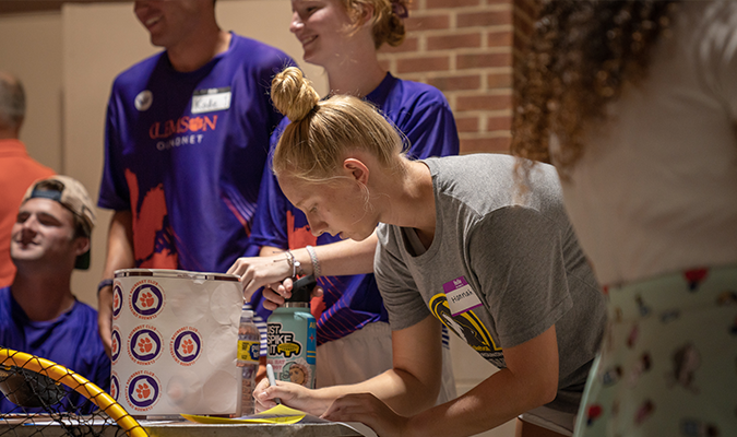 Students at Tiger Prowl