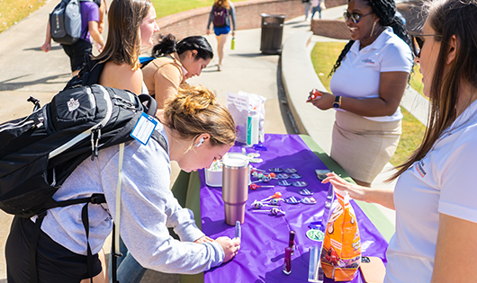 Students at Yes Fest