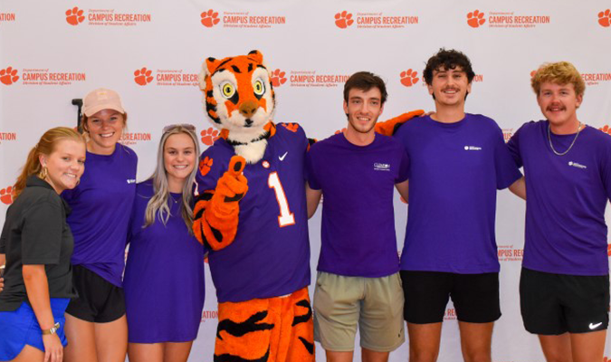 Students with Tiger Cub
