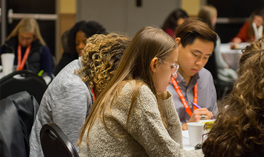 Students at Women's Leadership Conference