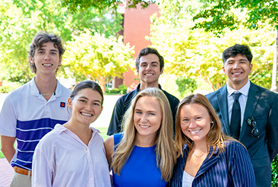Group of Clemson Students smiling