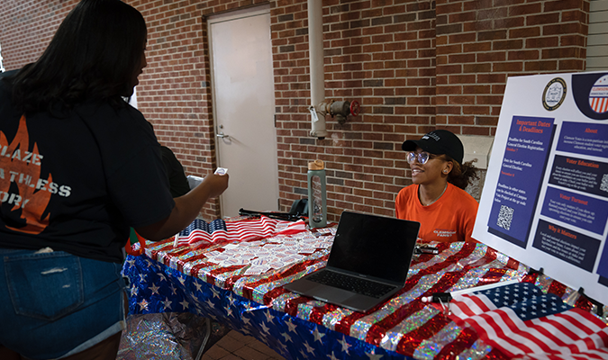 Students at Tiger Prowl