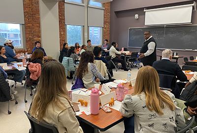 Clemson students attending the Ethics Scholars Workshop