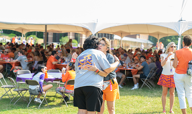 Clemson Families at Fall Family Weekend Tailgate 2022