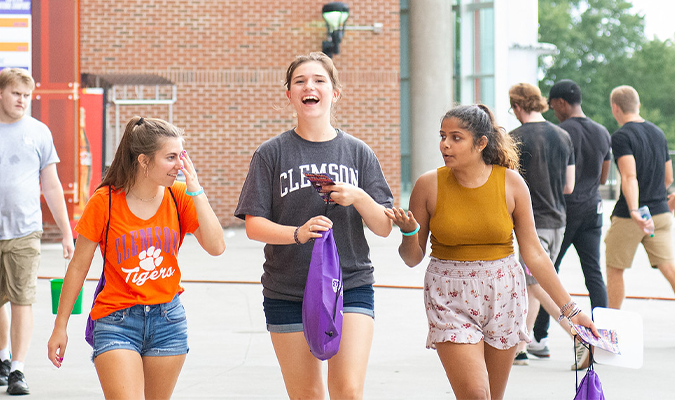 Students at Tiger Prowl