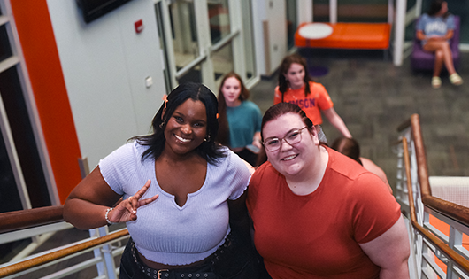 Clemson Students at Glow Night, Clemson Weeks of Welcome Festival, Clemson University, South Carolina