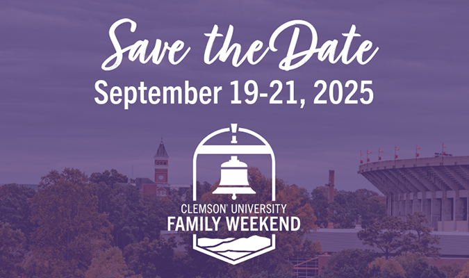 Fall Family Weekends – Save the Date, September 19-25, 2025