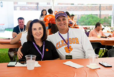 Clemson Family having fun at Spring Family Weekend 2023