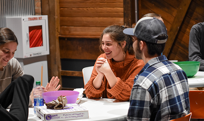 Clemson Student at U-NITES Trivia Night