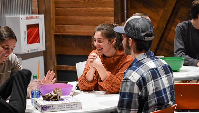 Clemson Student at U-NITES Trivia Night