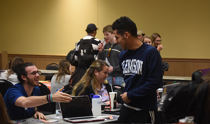 Students at Tiger Prowl