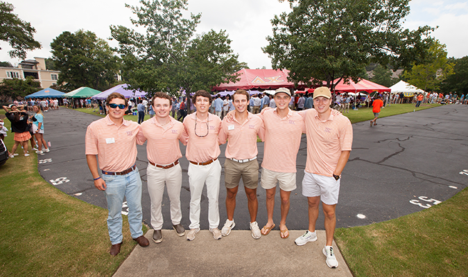 Students at Clemson FSL Grill and Greet 2022