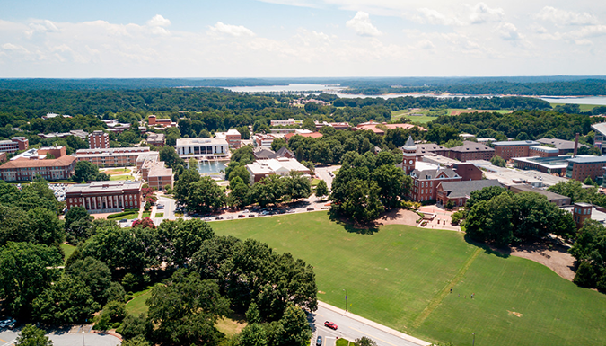 Aerial View of Campus 