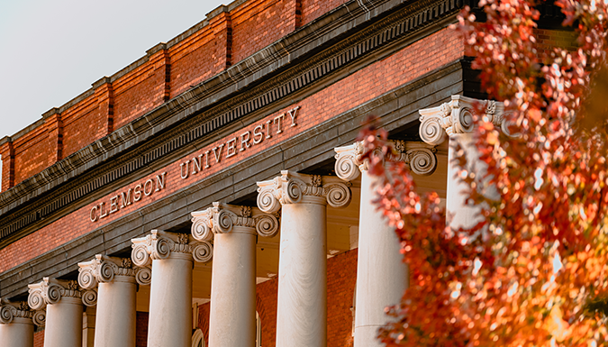 Division of Student Affairs Staff attending a meeting at Clemson University