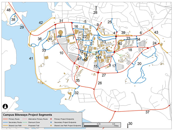 map of bike paths